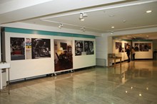 A photo from the exhibition site